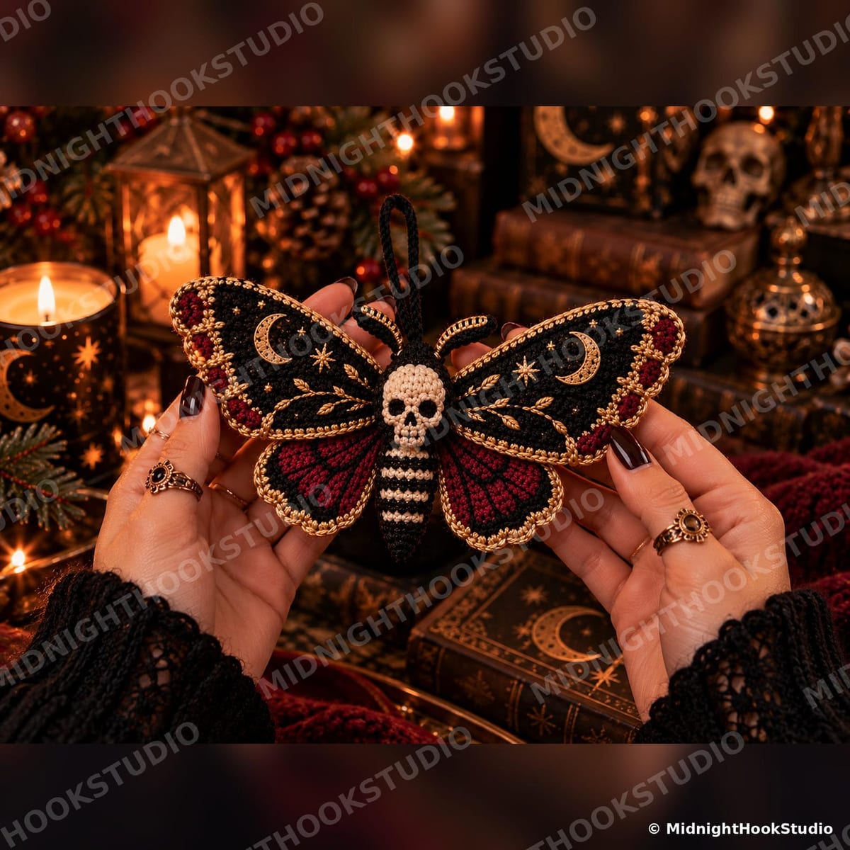 Death's-Head Moth Ornament