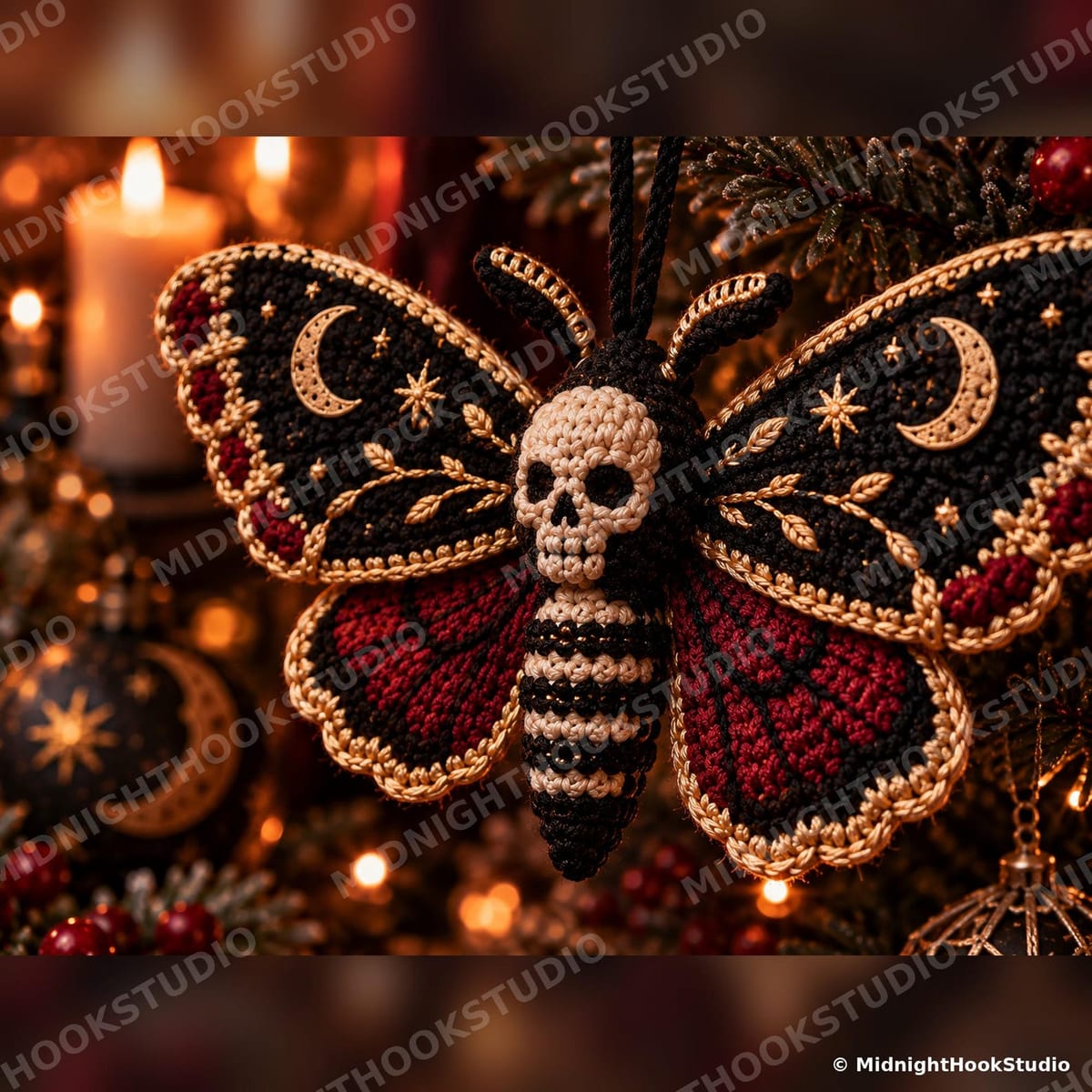 Death's-Head Moth Ornament