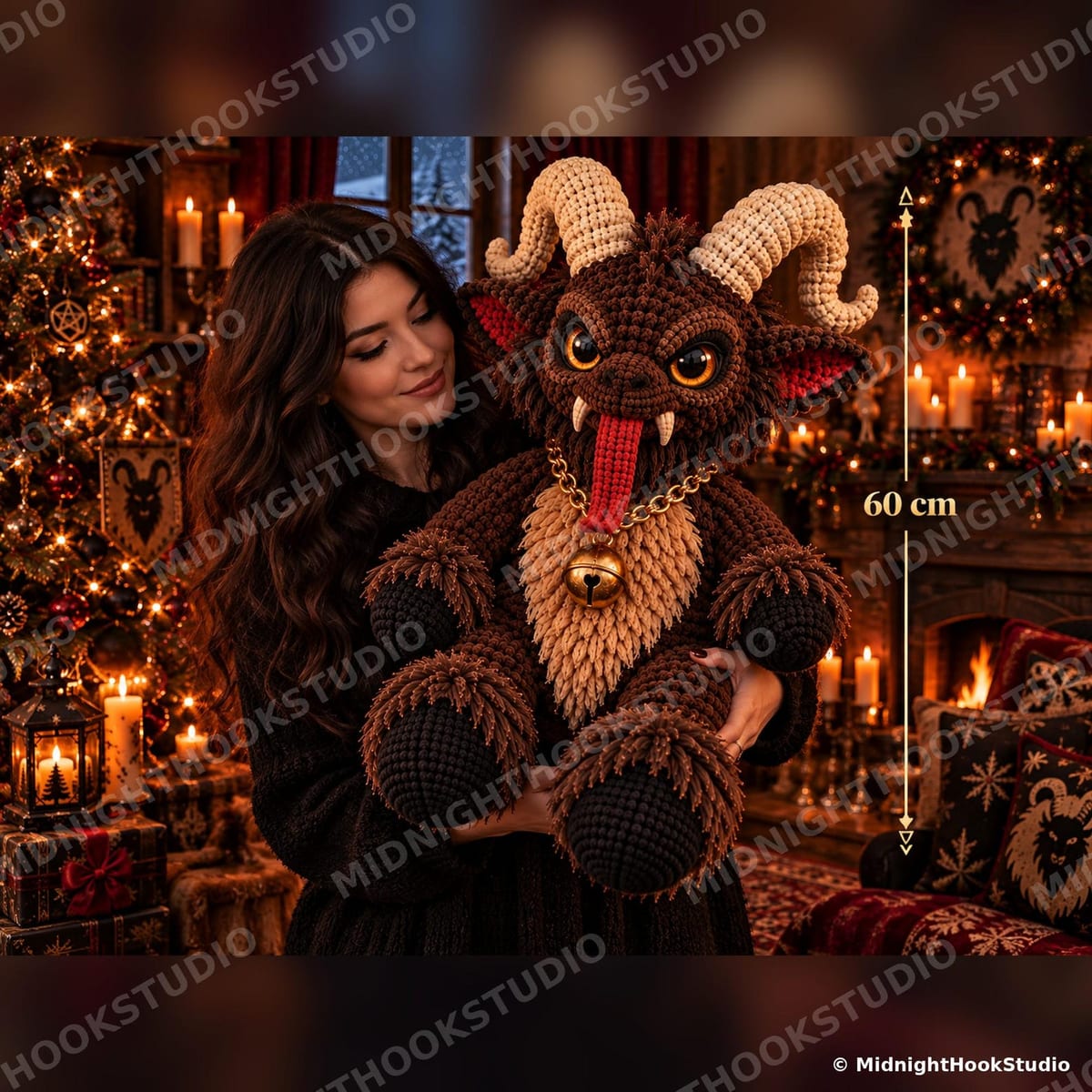 Giant Krampus — 60 cm Jumbo Plush