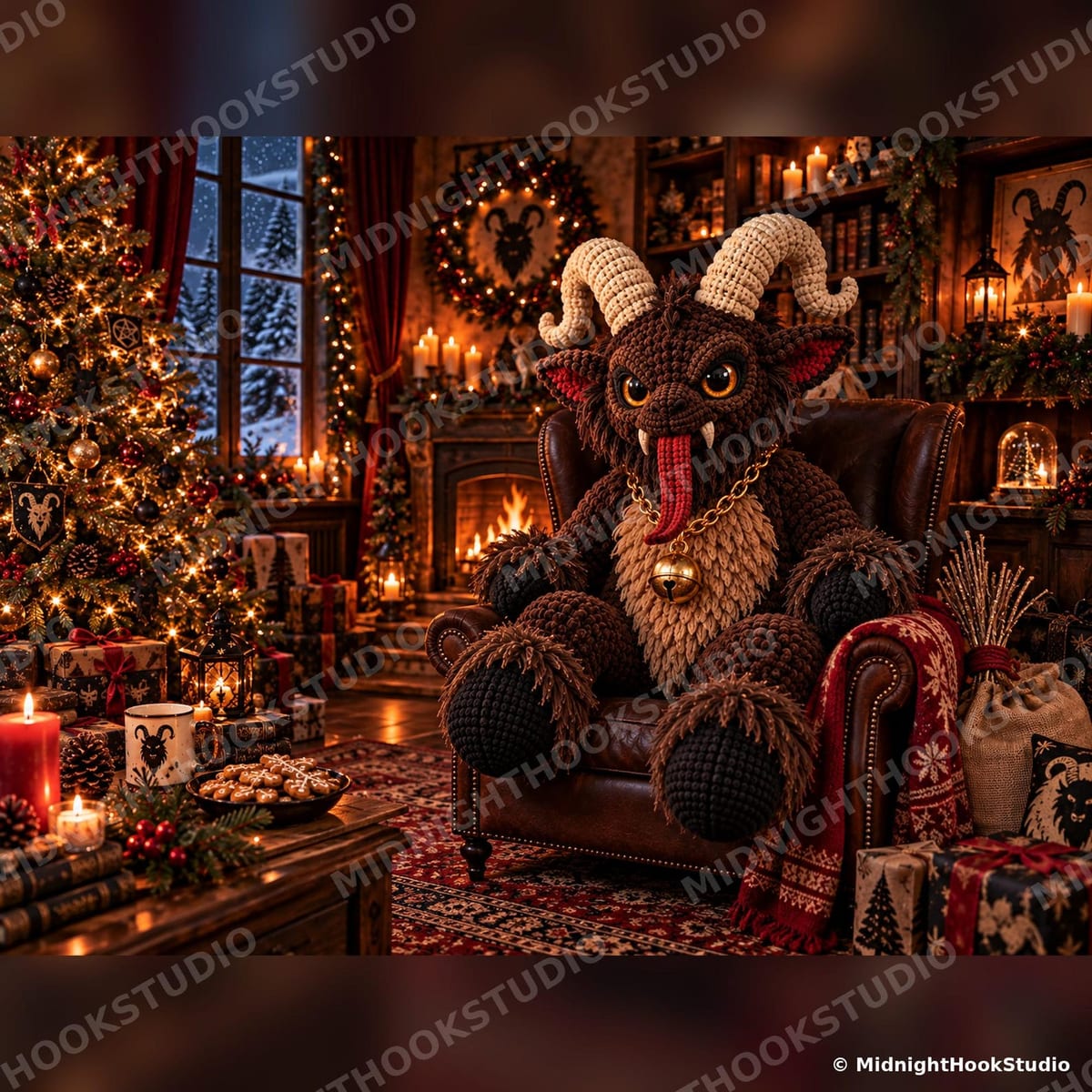 Giant Krampus — 60 cm Jumbo Plush