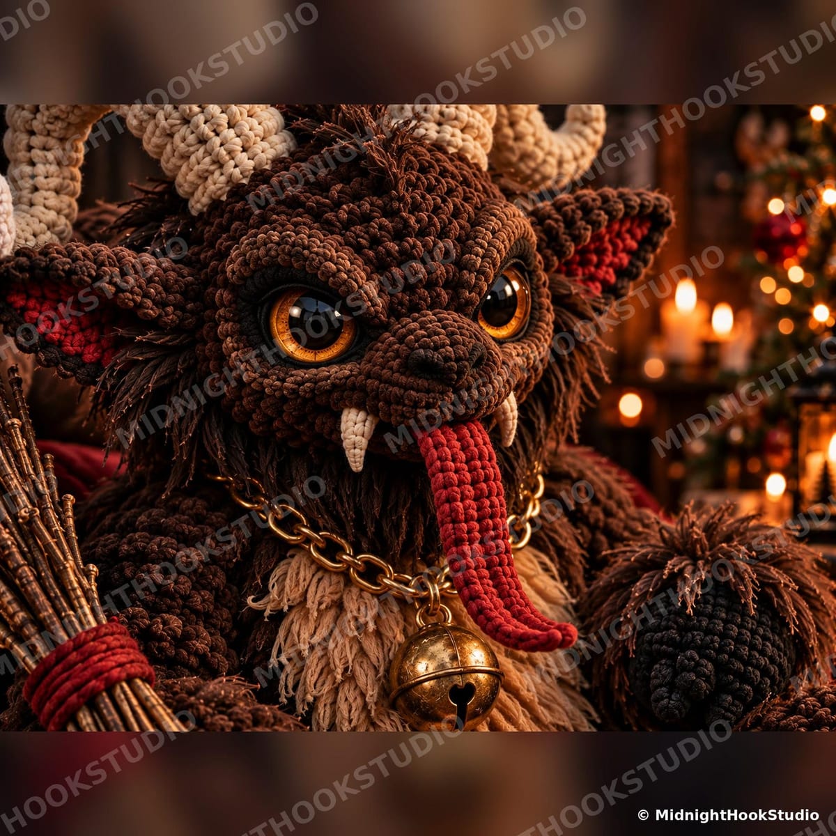 Giant Krampus — 60 cm Jumbo Plush