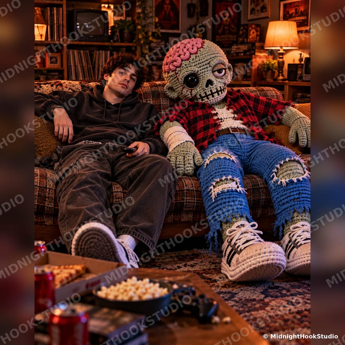 Life-Size Couch Zombie — 170 cm