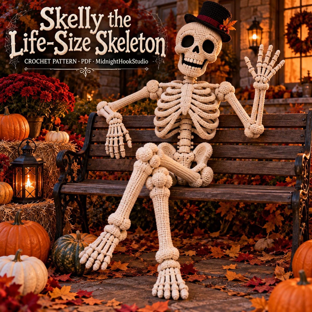 Life-Size Posable Skeleton — 170 cm