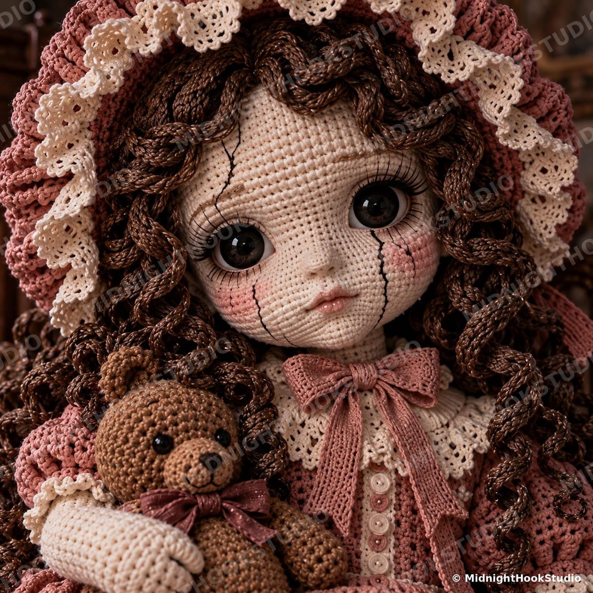Life-Size Haunted Porcelain Doll