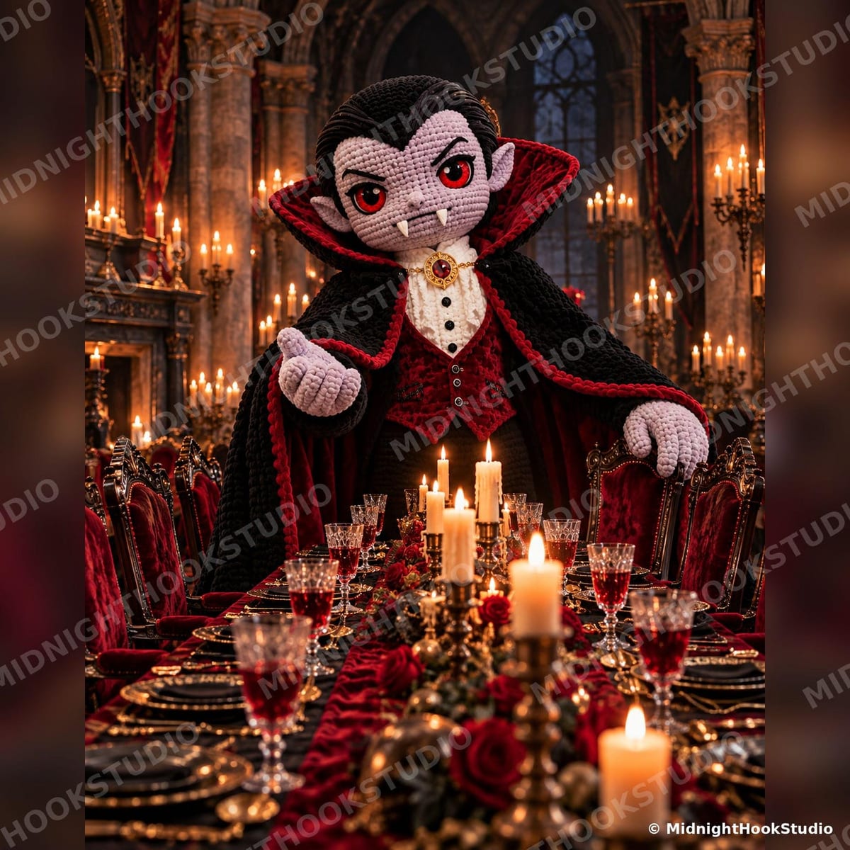 Life-Size Vampire — 180 cm Dracula