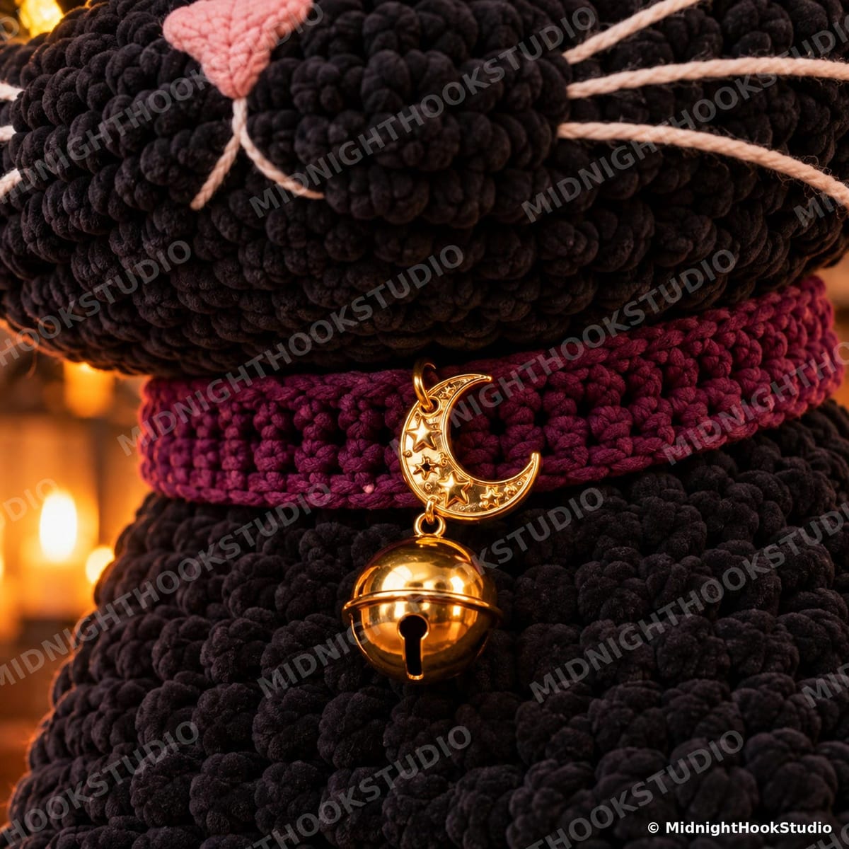 Giant Black Cat — 130 cm Witch Familiar