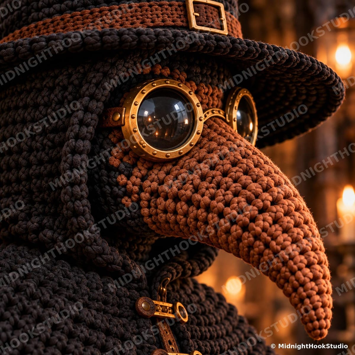 Life-Size Plague Doctor — 175 cm