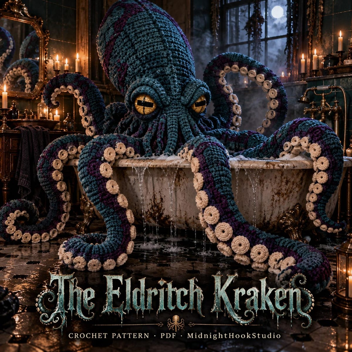 Eldritch Kraken — 2 m Tentacle Span