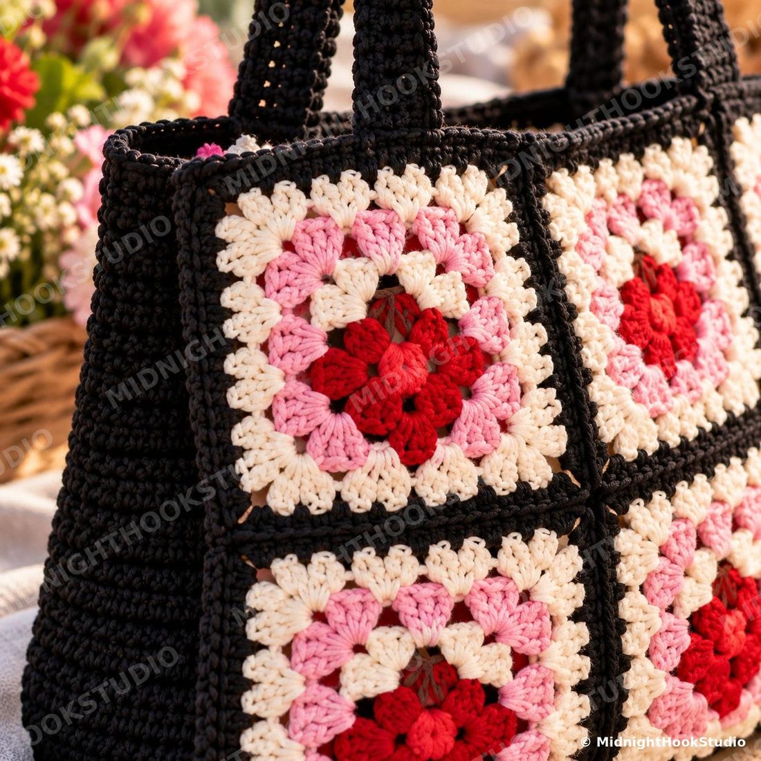 Granny Square Tote Bag