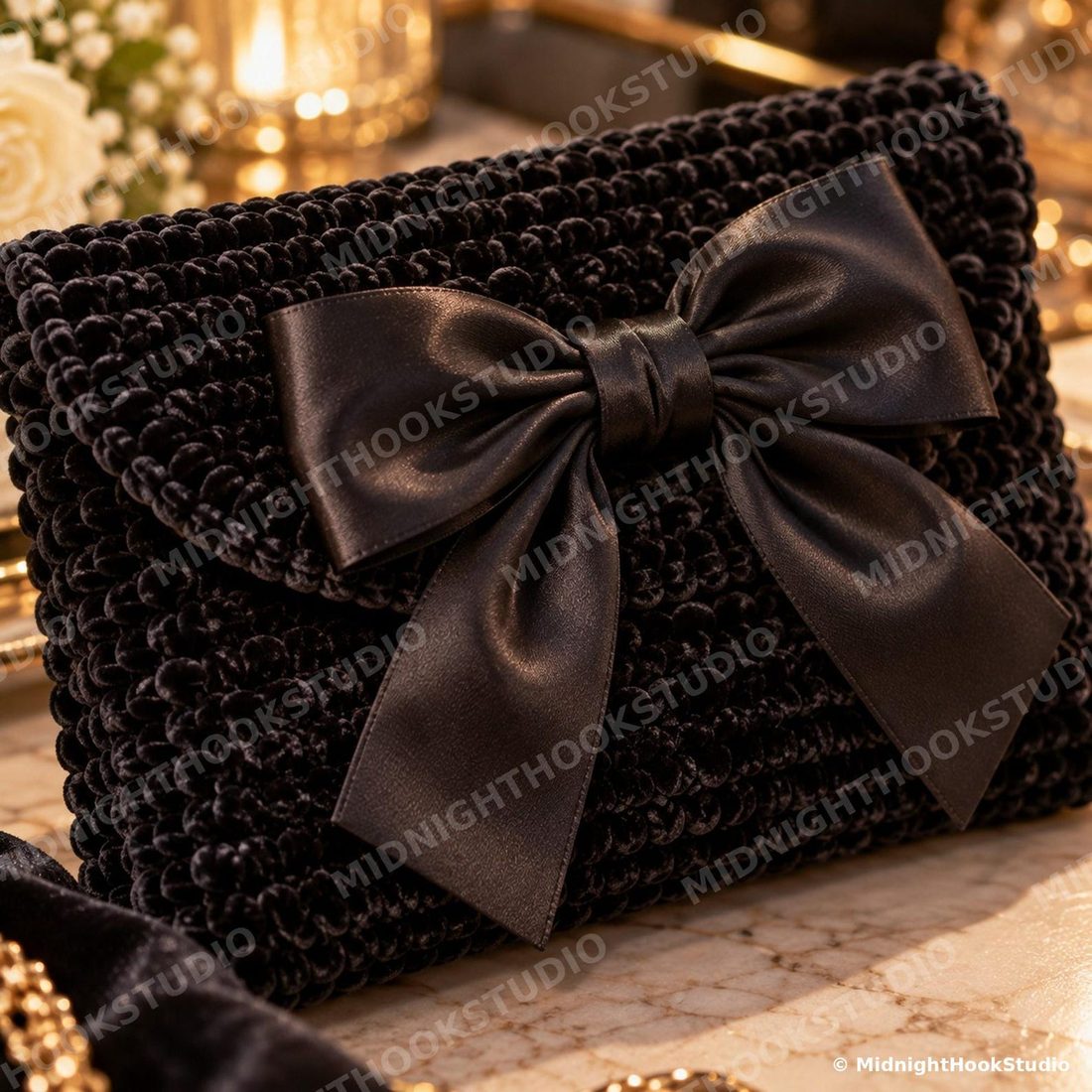 Big Bow Evening Clutch
