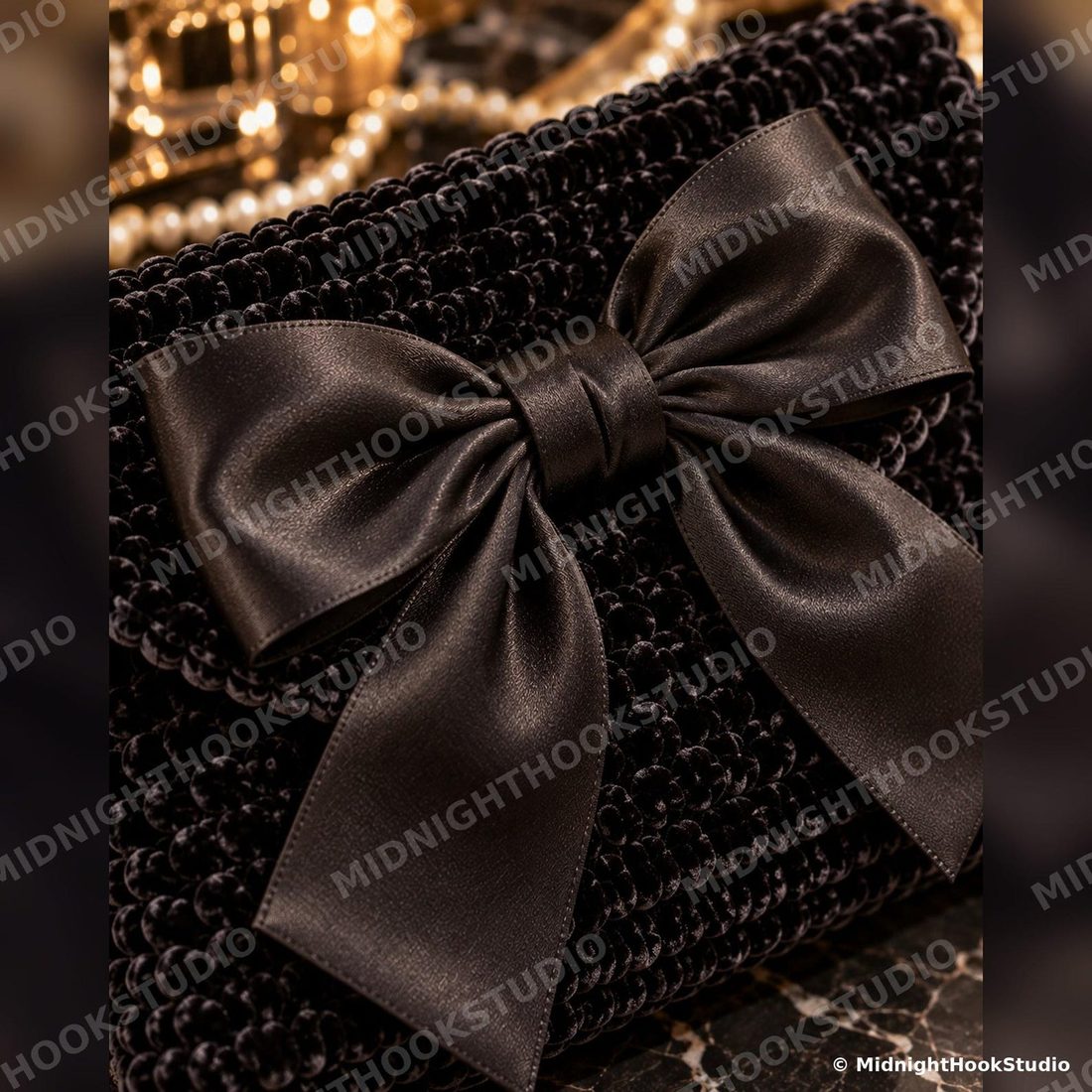 Big Bow Evening Clutch