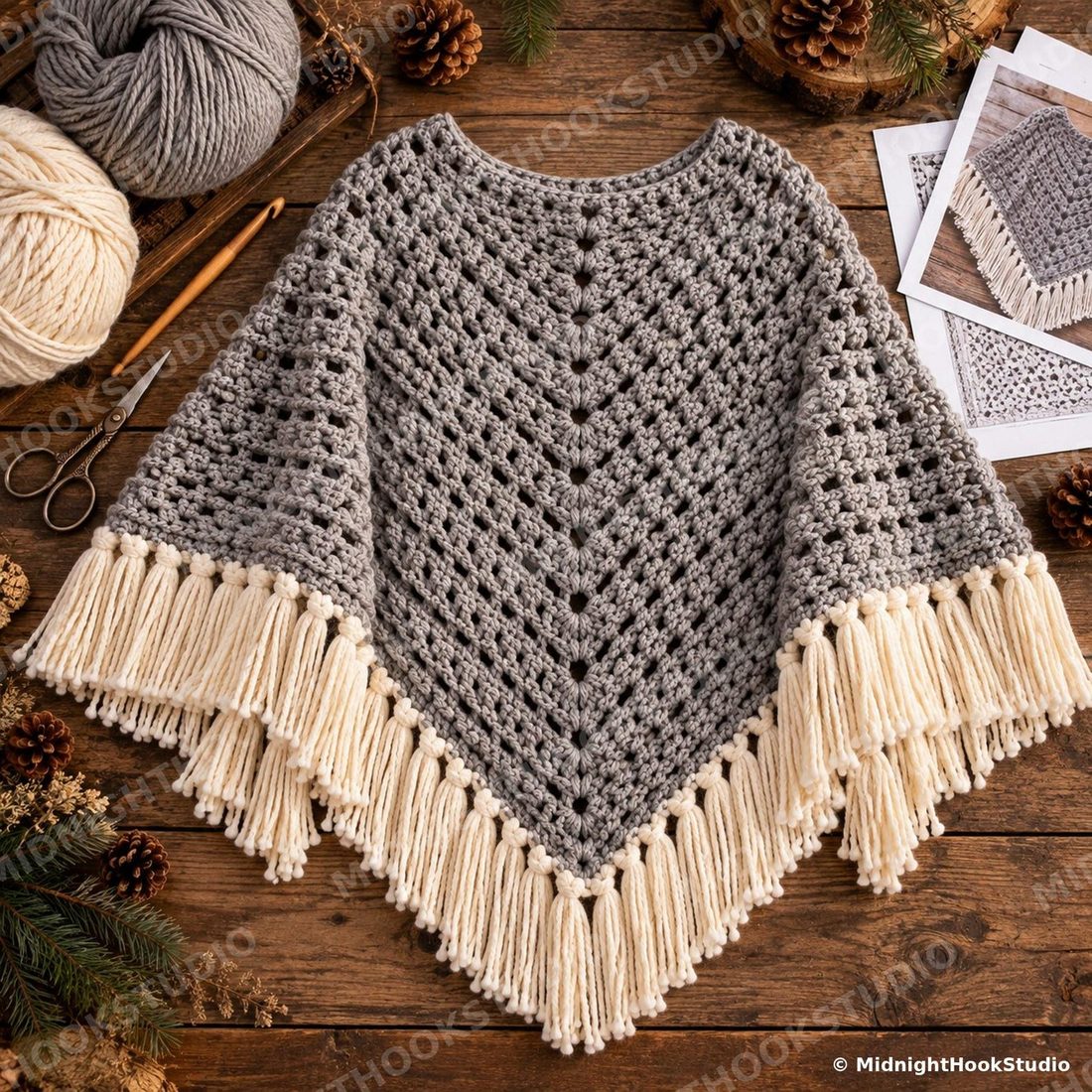 Easy Rectangle Poncho