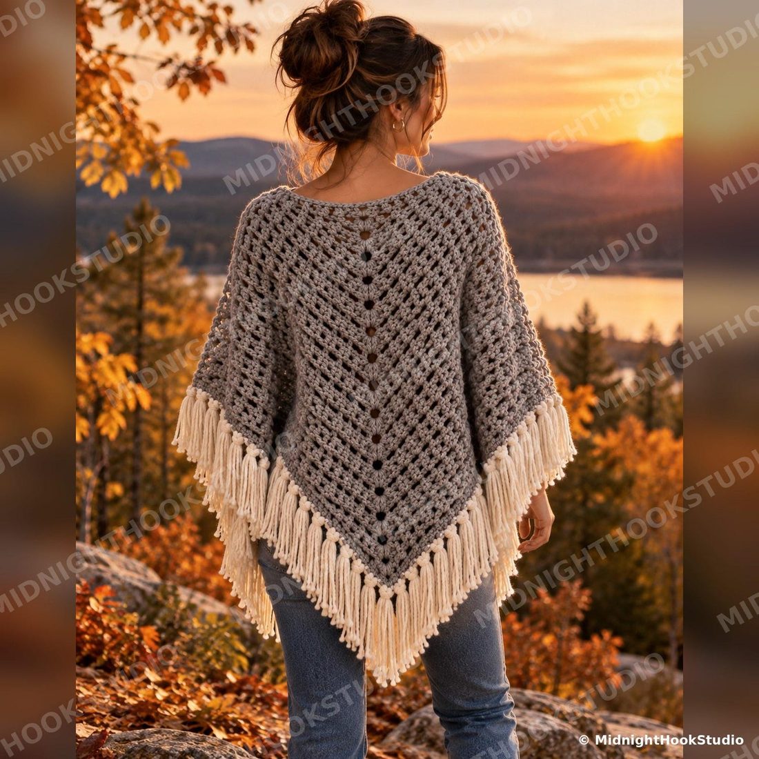 Easy Rectangle Poncho