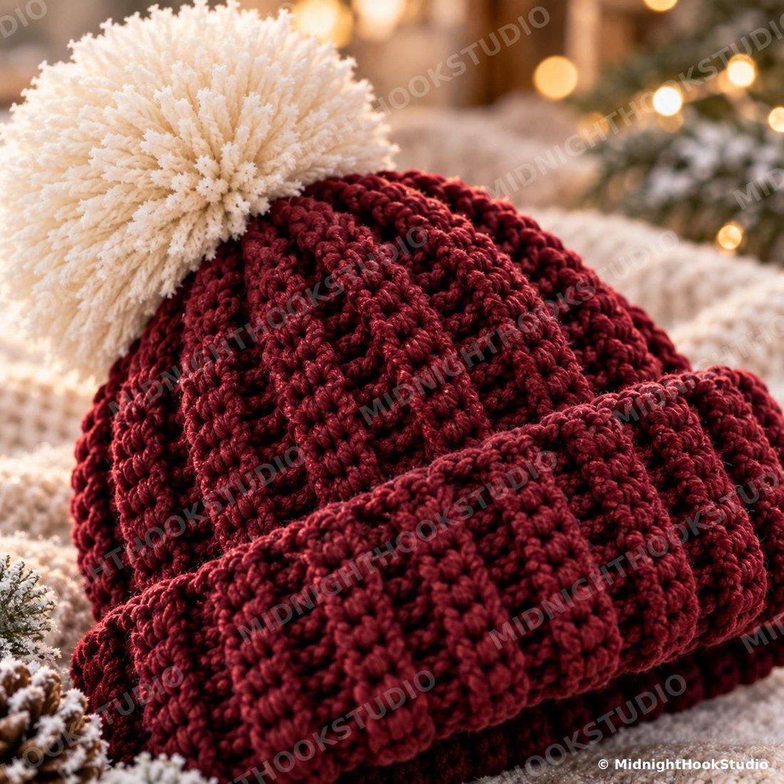Folded Brim Ribbed Beanie