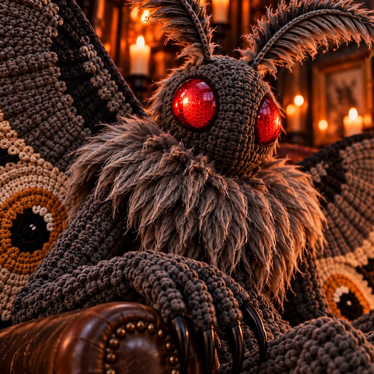 Life-Size Mothman — 175 cm, 2 m Wingspan