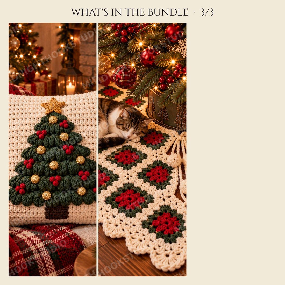 Christmas Crochet Pattern Bundle (20 Patterns)